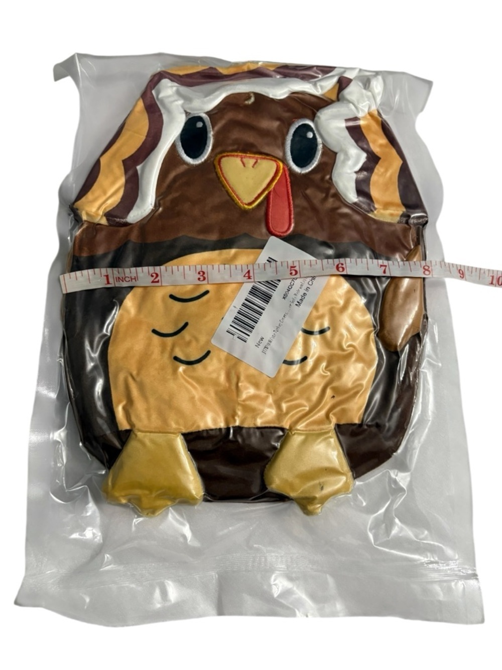 Cute Turkey Plush Toy - Brown & Yellow - Picture 4 of 6